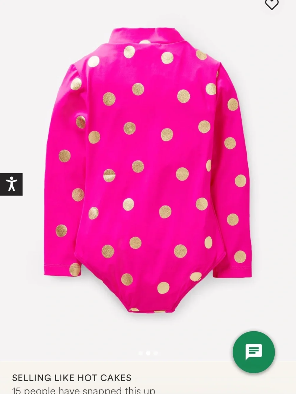 Boden mini swimsuit NWT 7-8yr rashguard one piece, current! G5403